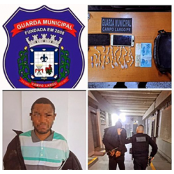 Guarda Municipal de Campo Largo prende traficante